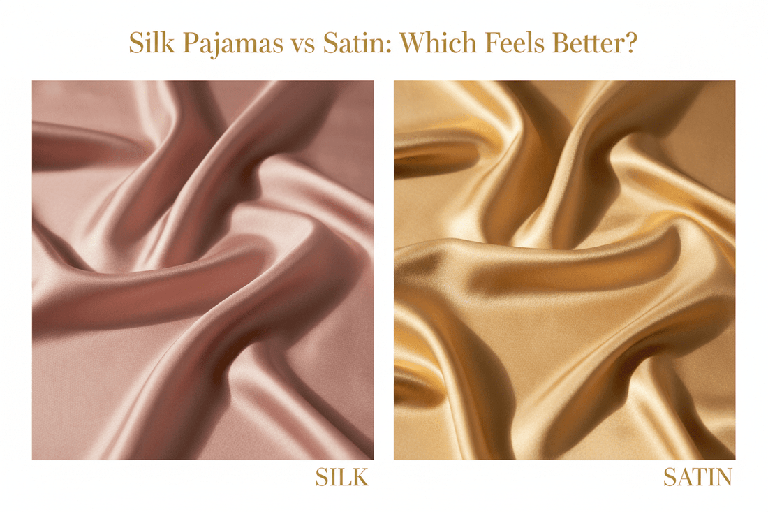 Silk Pajamas vs Satin: Which Feels Better? - Windia