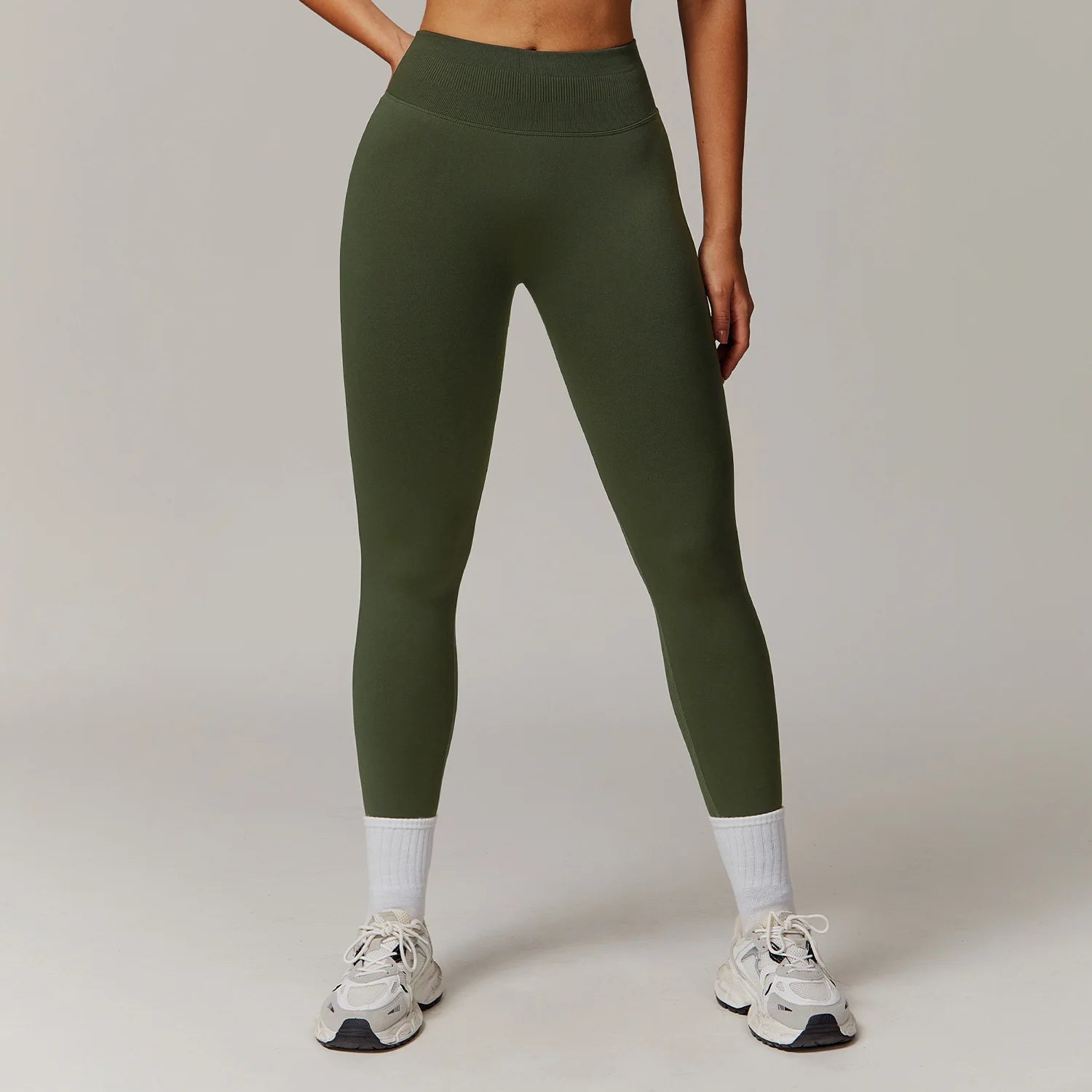 Seamless Scrunch Butt Leggings | High Waist Tummy Control Yoga Leggings for Women