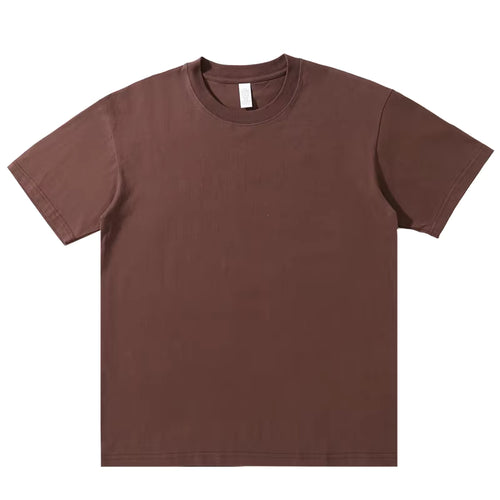 Women's Drop Shoulder Cotton T-Shirt – Loose Fit Heavyweight 230GSM Tee - Windia
