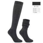 Women's Crew Socks – Scrunch & Slouch Style with Grip | One Size
