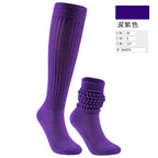 Women's Crew Socks – Scrunch & Slouch Style with Grip | One Size