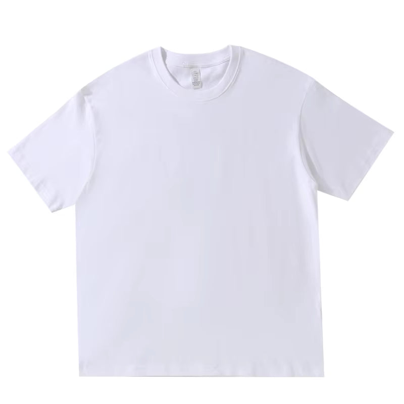 Women's Drop Shoulder Cotton T-Shirt – Loose Fit Heavyweight 230GSM Tee