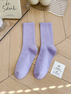 Women's Colorful Crew Socks –  Socks, One Size