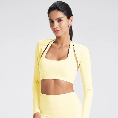 Lightweight Long Sleeve Yoga Cardigan | Four-Way Stretch Athletic Cover-Up for Women