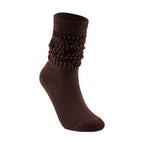 Women's Crew Socks – Scrunch & Slouch Style with Grip | One Size