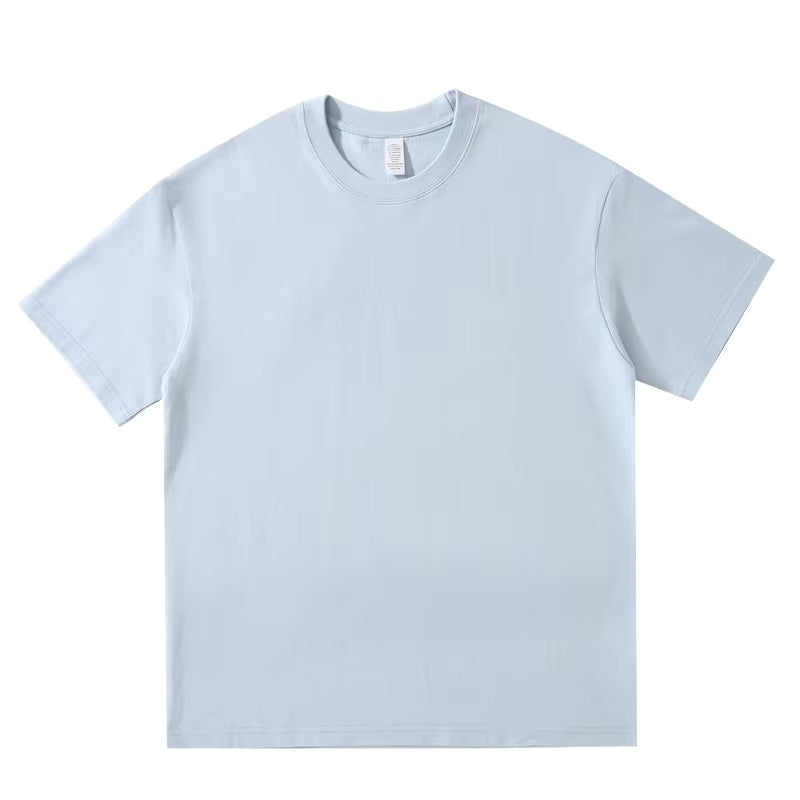 Women's Drop Shoulder Cotton T-Shirt – Loose Fit Heavyweight 230GSM Tee