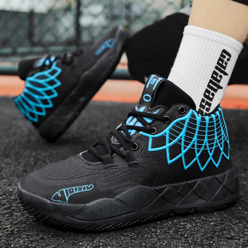 CC Basketball Shoes | Breathable High-Top Sneakers