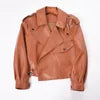 Sheepskin Leather Bomber Jacket