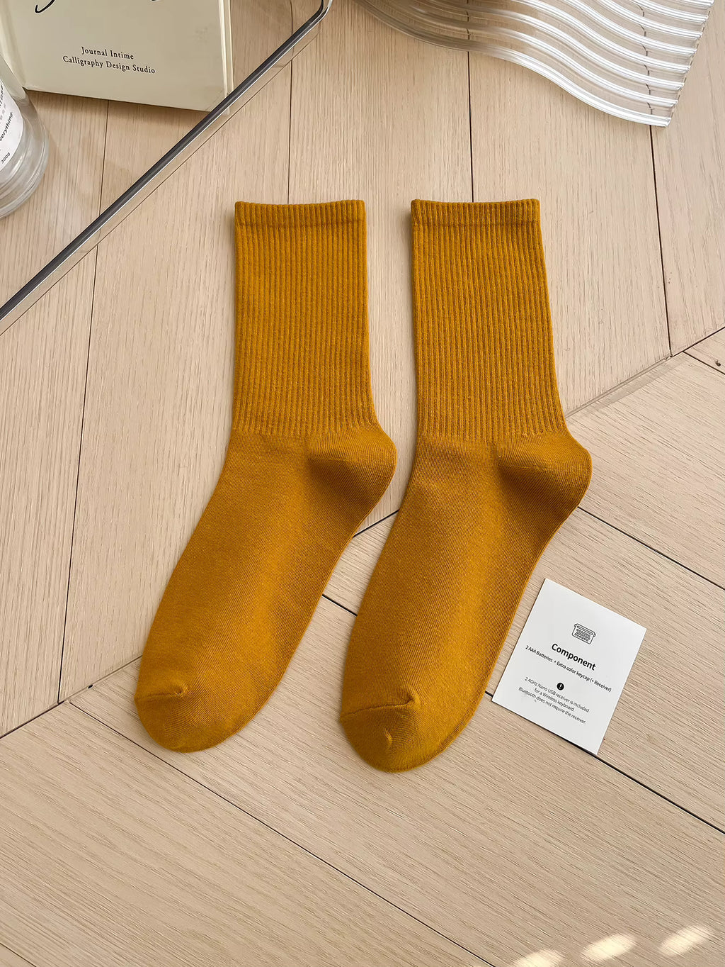 Women's Colorful Crew Socks –  Socks, One Size