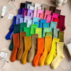 Women's Colorful Crew Socks –  Socks, One Size