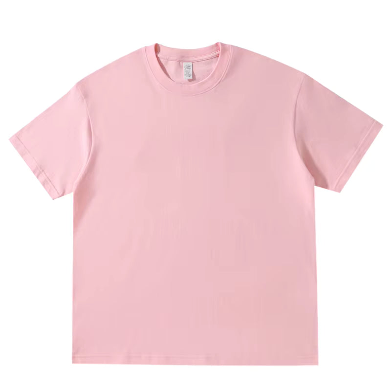 Women's Drop Shoulder Cotton T-Shirt – Loose Fit Heavyweight 230GSM Tee