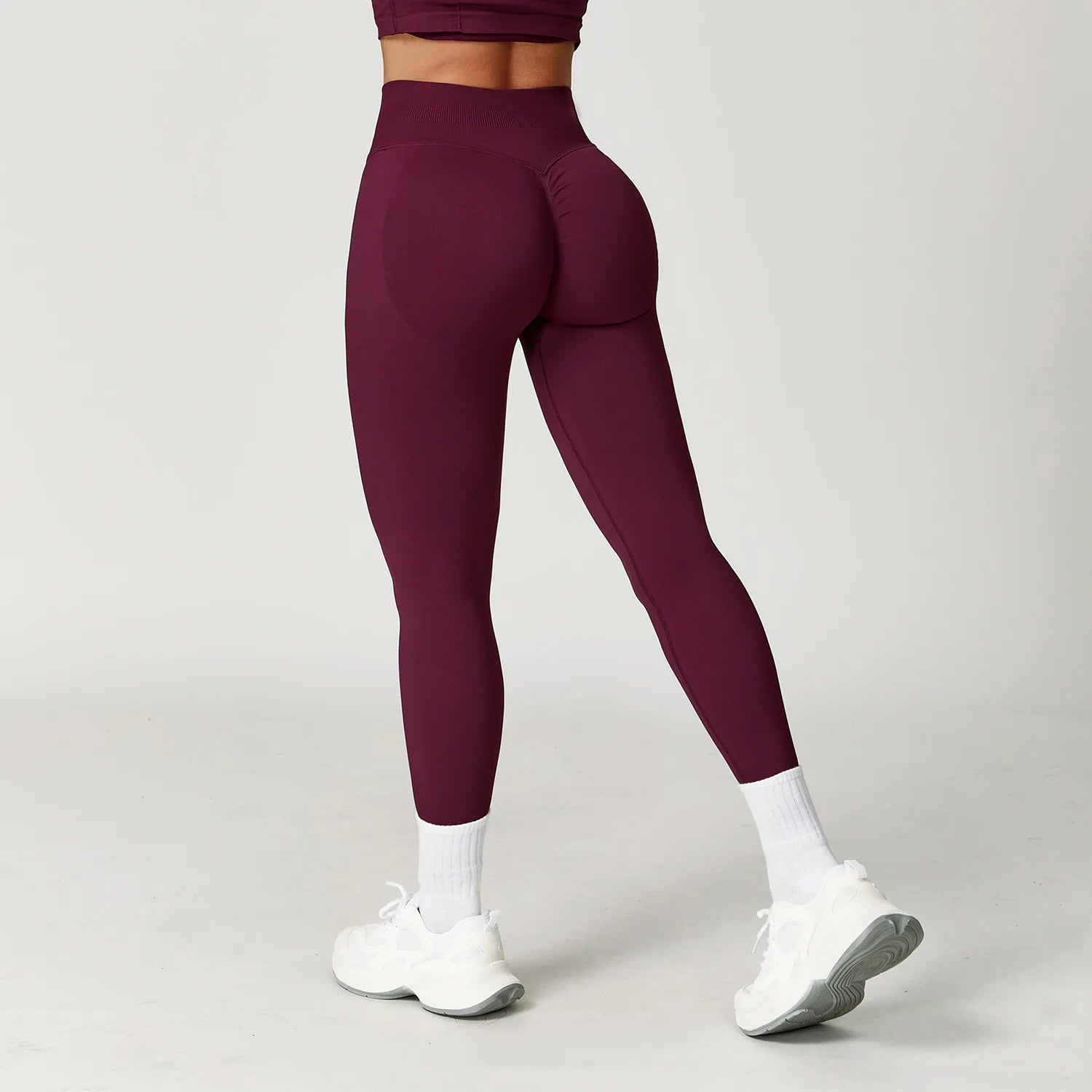 Seamless Scrunch Butt Leggings | High Waist Tummy Control Yoga Leggings for Women