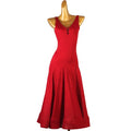 Women's Red V-Neck Backless Dance Dress | Windia