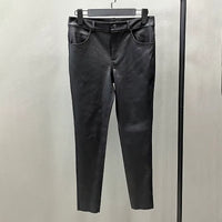 Women's Genuine Sheepskin Leather Motorcycle Pants - Windia