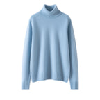 Women's 100% Cashmere Turn-Down Collar Sweater