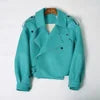 Sheepskin Leather Bomber Jacket