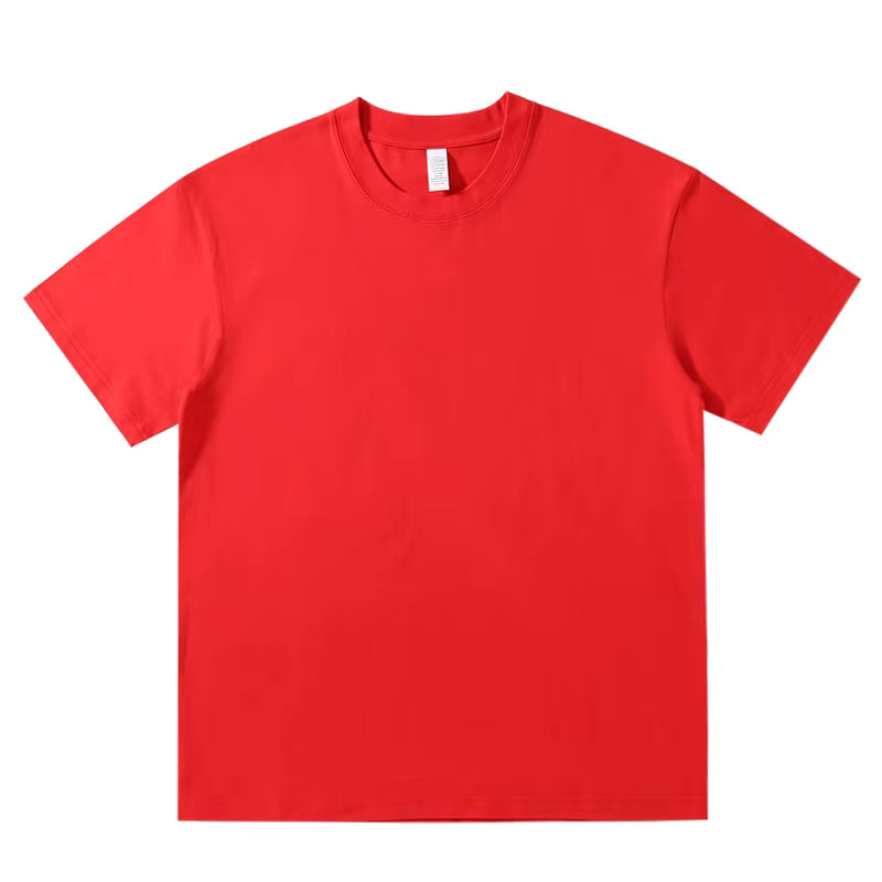 Women's Drop Shoulder Cotton T-Shirt – Loose Fit Heavyweight 230GSM Tee