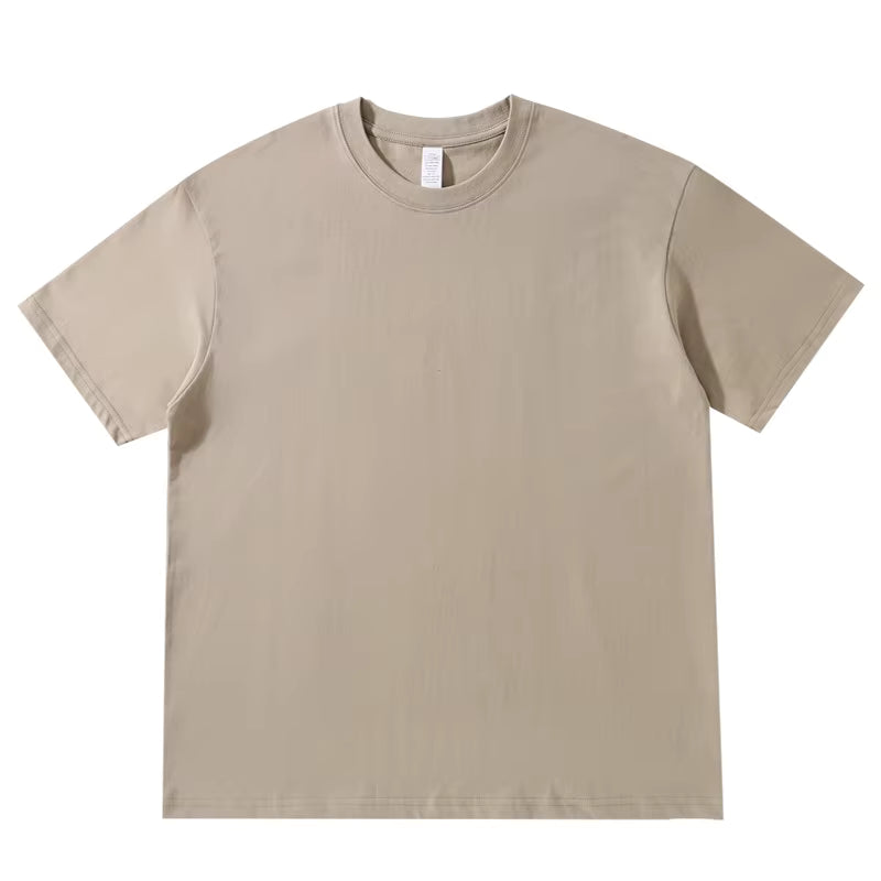 Women's Drop Shoulder Cotton T-Shirt – Loose Fit Heavyweight 230GSM Tee
