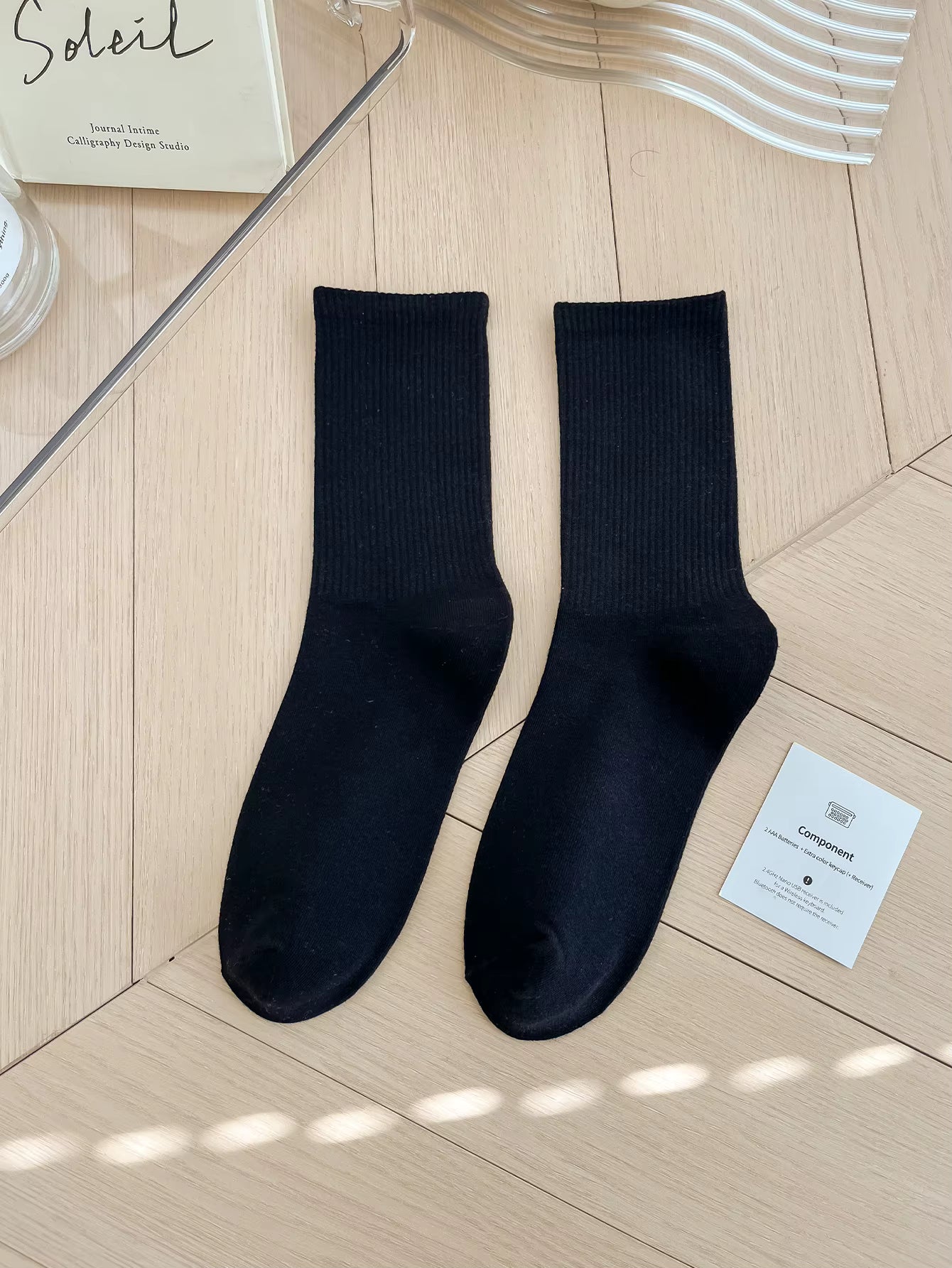 Women's Colorful Crew Socks –  Socks, One Size