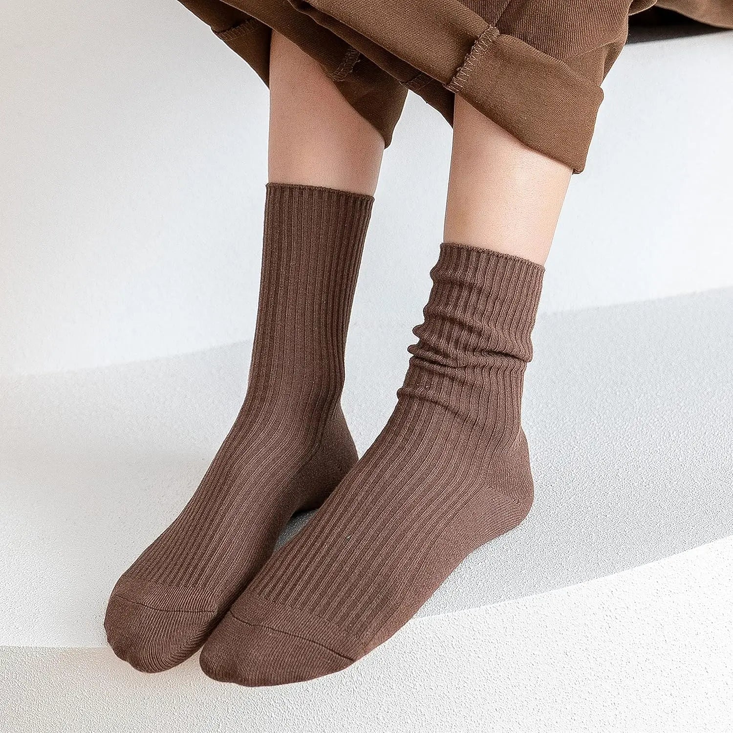 Women's Cotton Crew Socks