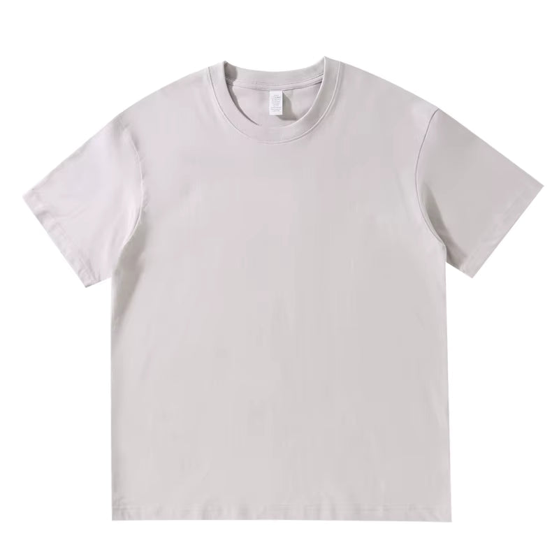 Women's Drop Shoulder Cotton T-Shirt – Loose Fit Heavyweight 230GSM Tee