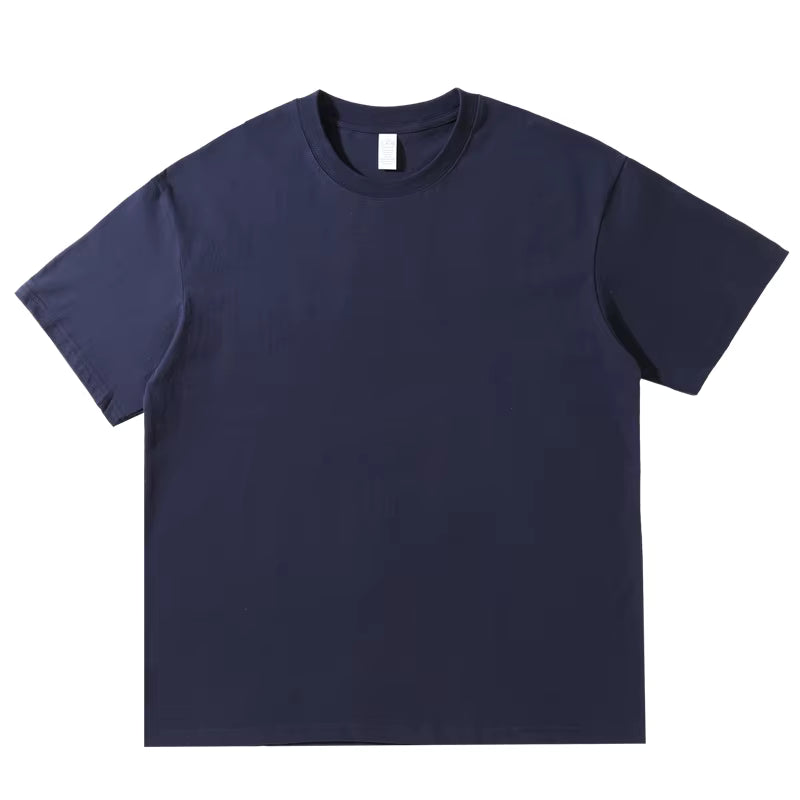 Women's Drop Shoulder Cotton T-Shirt – Loose Fit Heavyweight 230GSM Tee