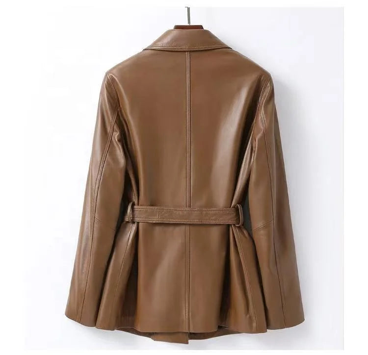 Women's Sheepskin Leather Jacket