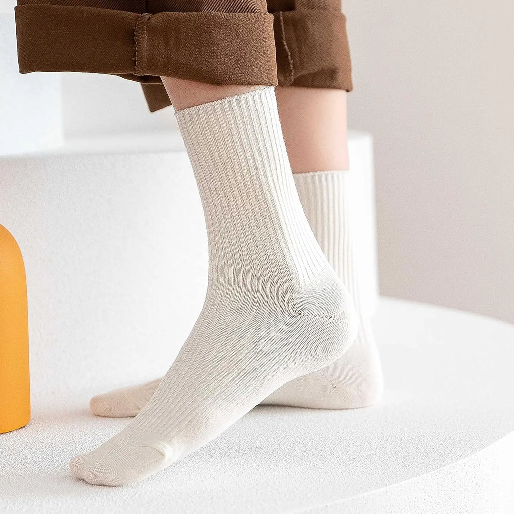 Women's Cotton Crew Socks