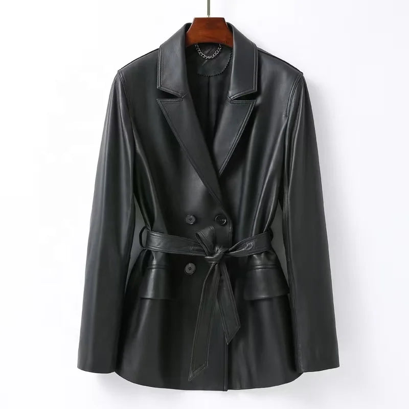 Women's Sheepskin Leather Jacket