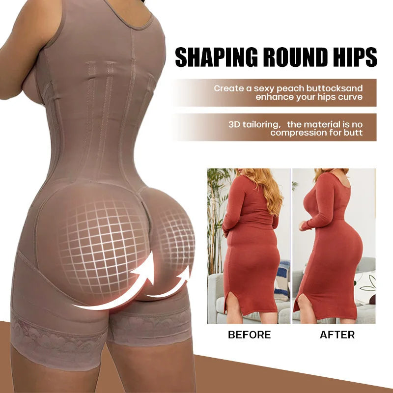 Women's Firm-Control Lace Shaping Bodysuit