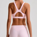 Women's Shockproof Sports Bra – High Stretch Yoga & Fitness Gym Bra with Custom Logo
