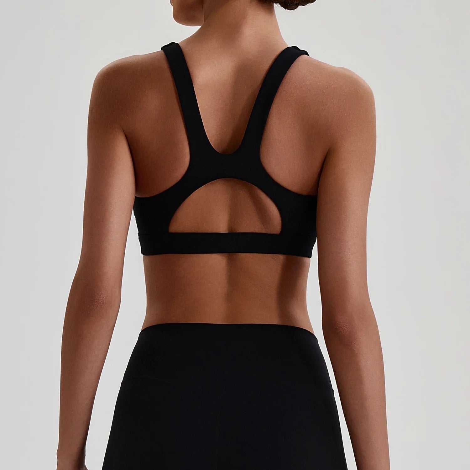 Women's Shockproof Sports Bra – High Stretch Yoga & Fitness Gym Bra with Custom Logo