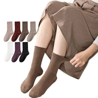 Classic Cotton Crew Socks for Women