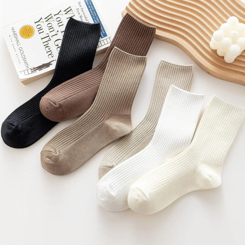 Women's Crew Socks – Soft Cotton Casual & Athletic Socks