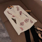 Crystal Rhinestone Blazer for Women – Single-Breasted Notched Collar Office Jacket - Windia