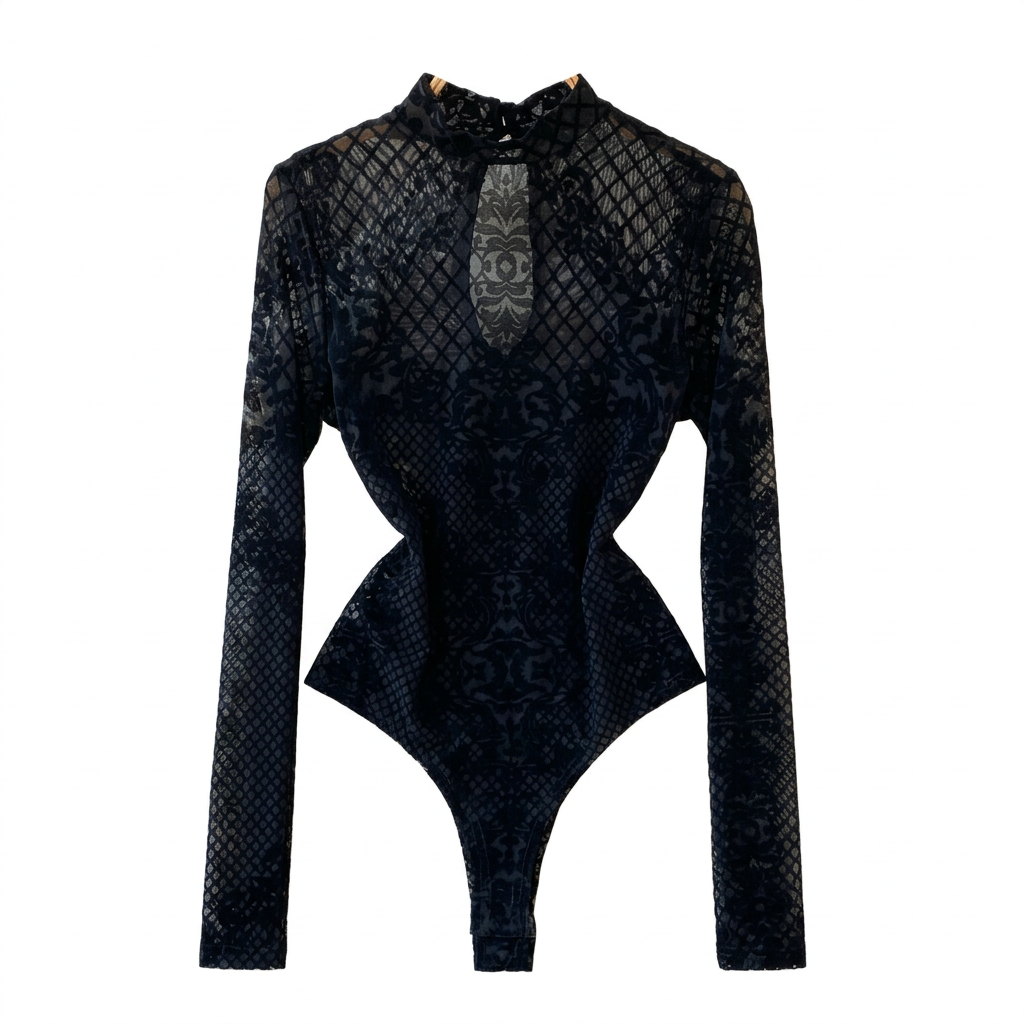 First lace garment background removal