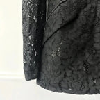 Lace Office Blazer & Pants Set – Women's 2-Piece Suit S Windia