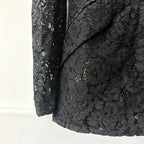 Lace Office Blazer & Pants Set – Women's 2-Piece Suit - Windia