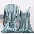 Luxury 100% Mulberry Silk Sleepwear Robe Set - Windia