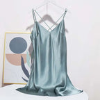 Luxury 100% Mulberry Silk Sleepwear Robe Set - Windia