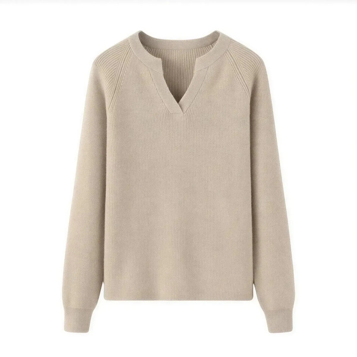 Luxury Slim Fit Long Sleeve Knitted Pullover – 100% Pure Cashmere Sweater for Women M Windia