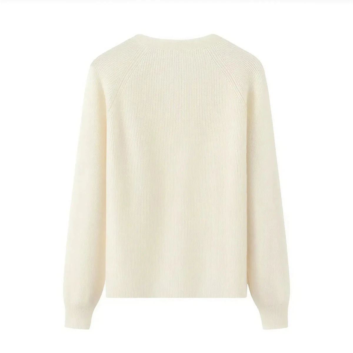 Luxury Slim Fit Long Sleeve Knitted Pullover – 100% Pure Cashmere Sweater for Women M Windia