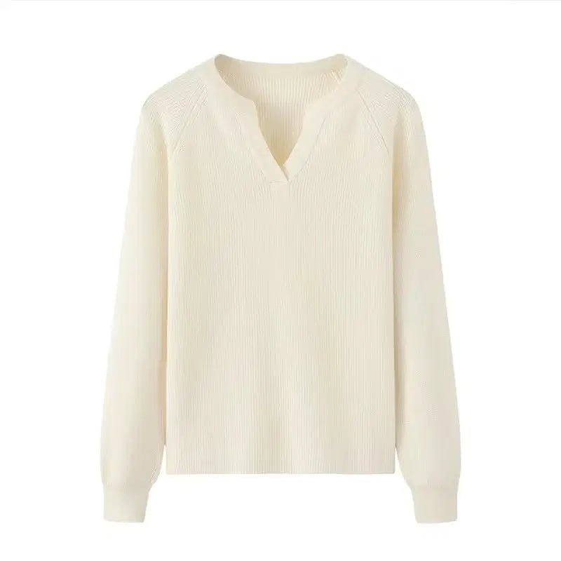 Luxury Slim Fit Long Sleeve Knitted Pullover – 100% Pure Cashmere Sweater for Women M Windia