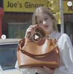 Leather Shoulder Tote Bag – Big Capacity Luxury Ladies Handbag