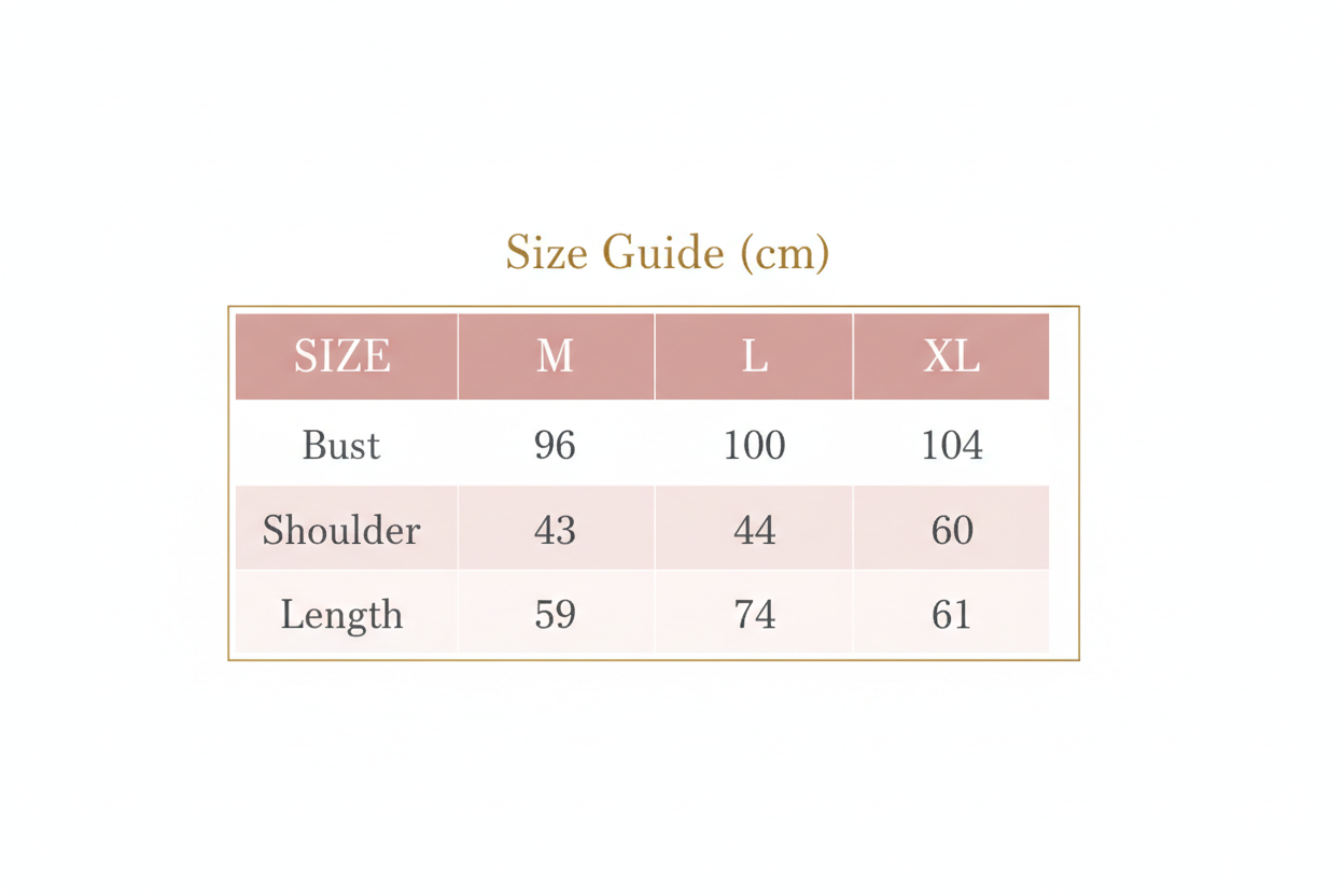 Size Guide Chart