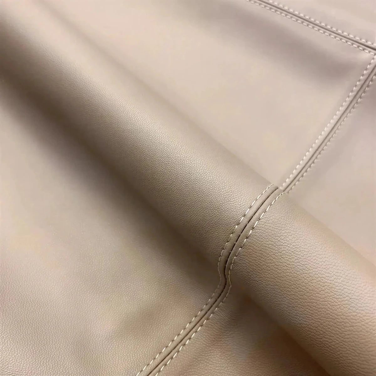 Spring New Fashion Long Leather Skirt – High Waist Real Leather Skirt for Women M Windia