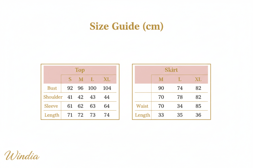 Women's Luxury Beading Blazer & Mini Skirt Set – Asymmetric 2-Piece | Size Chart | Windia