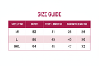 Windia Size Chart