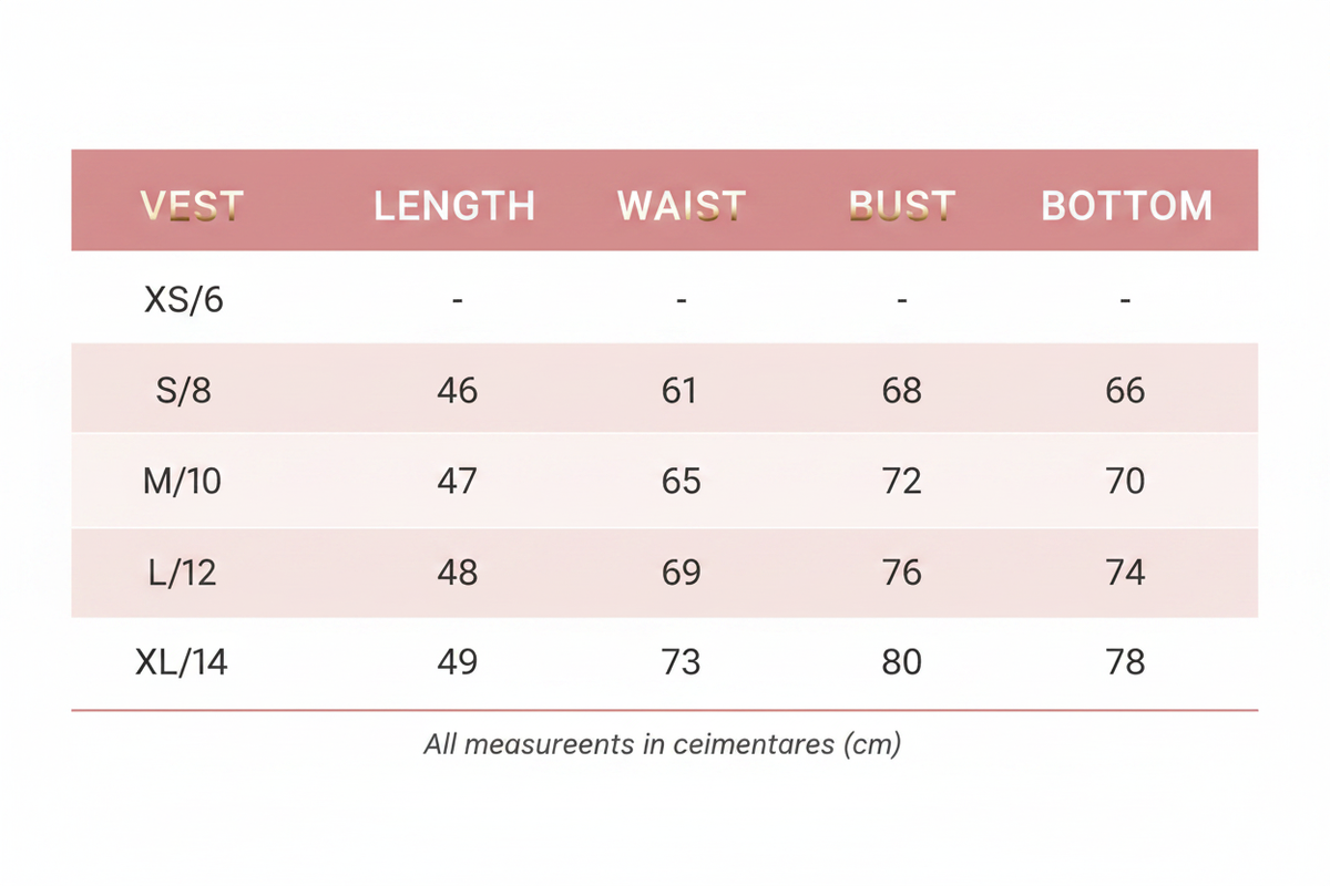Beautiful Back Compression Vest Sports Bra | Windia Vest Size Chart 