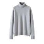 Women's 100% Cashmere Pullover Sweater with Turn-Down Collar 3XL Windia